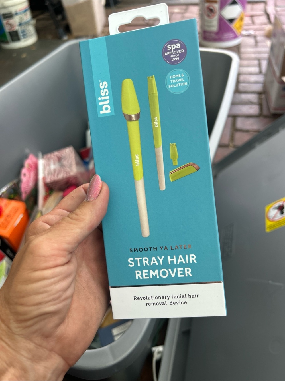 Bliss Stray Hair Remover - Lime and White